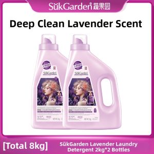 suk garden | Lavender Scented Hand Wash and Machine Use Detergent Pouch