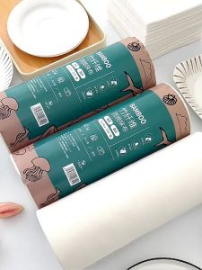 【Art Living】 20pcs Bamboo Fiber Cleaning Cloth Weekly Disposable Weekly Environment Friendly  Anti Oil Thicken Cleaning Clothes 周抛抹布竹纤维懒人抹布厨房专用不沾油洗碗布家用加厚吸水清洁布