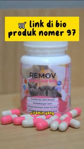 Vitamin Kucing hamil dan menyusui - Pelancar asi kucing - Remov Mother and baby Sachet Suplementasi Untuk Kucing Nutrisi Untuk Ibu Kucing Dan Anak - Lazada