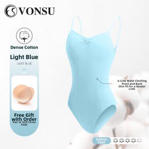 VONSU | Ballet and Gymnastics Training Wear High-cut for Girls and Women