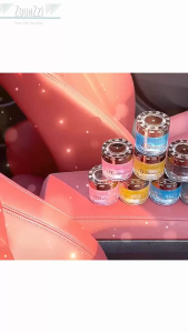 Car Air Freshener Perfume Solid Refresher Aroma Gel Long-Lasting Fragrance Deodorizing Odour Removal Car Air Freshener Solid Interior Aromatherapy Perfumed Fragrance Deodorant Ornament Quickly Purifies Odors Minyak Pewangi Udara Kereta Tahan Lama 車车載载香薰水