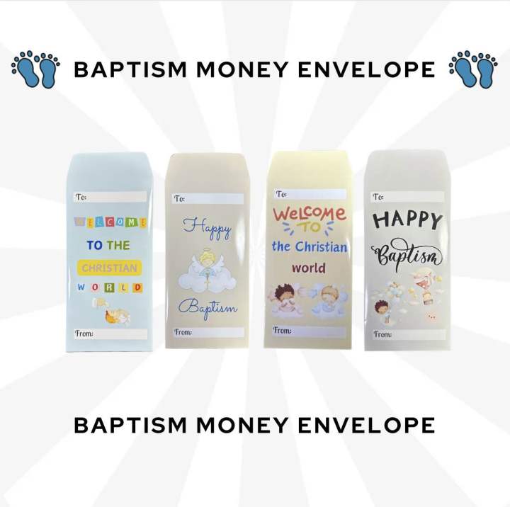 Baptism Money Envelope Lazada PH