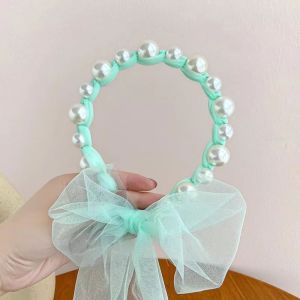 Bando Mutiara kepang Bando Anak Perempuan Bando Anak Usia 3-15 Tahun