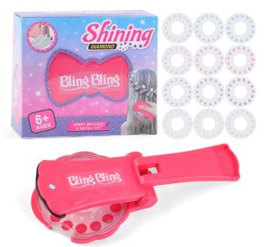 แม็กคริสตัล อุปกรณ์จัดแต่งทรงผม ติดผม ติดกระเป๋า ติดง่าย ติดรองเท้า แฟชั่น สําหรับเด็กผู้หญิง