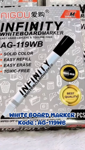 PER KOTAK/12 PCS Spidol Whiteboard GM-119WB | Spidol Whiteboard Marker | Whiteboard Marker | Spidol Papan Tulis