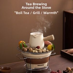 Tea Set for Charcoal Fire Cooking