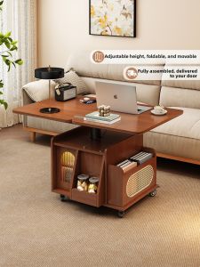 Vintage Foldable Portable Small Coffee Table