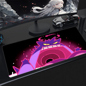 Bandai | Dễ Thương Anime Gengar Pokemon Miếng Lót Chuột Lớn Bàn Phím Chơi Game Thảm Cao Su Để Bàn Cho Máy Tính Laptop - Gamer Mousepads