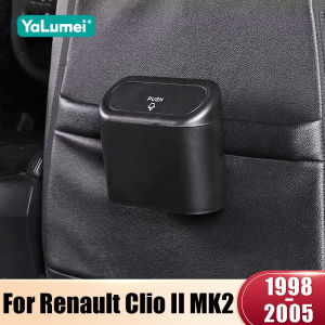 For Renault Clio II 2 MK2 1998 1999 2000 2001 2002 2003 2004 2005 Hanging Car Trash Can Garbage Box Sundries Bin Pocket