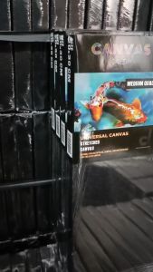 KANVAS LUKIS 30X40 CM / WATER COLOR CANVAS / BLACK CANVAS / KANVAS / CANVAS - MEDIUM QUALITY