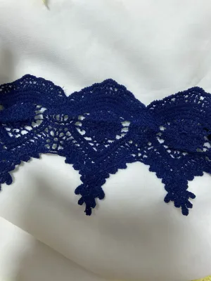 2m x 11cm ren viền ren chỉ cotton ren xinh trang trí váy áo túi ví nón làm handmade