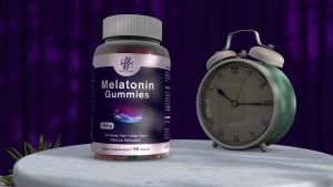 iMATCHME 10mg Melatonin Gummies: Vitamin B6 for Stress Relief & Enhanced Sleep