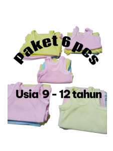 kaos dalam anak usia 9 -12 tahun