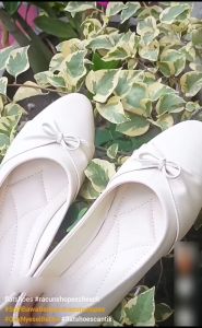 BELLINA Flatshoes Kasual Simple Sandal Balet Model Pita Anti Licin