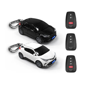Toyota C Key Cover Car Model Shell Remote Control Protective Case Creative Personalized Modification Special Use Key Holder