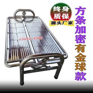 SOURCE Factory Foldable Push-Pull Stainless Steel Sofa Bed Modern Minimalist Three-Person High Quality New Dual Purpose Couch