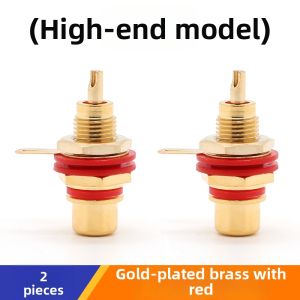 kuicc | Brass Gold-Plated RCA Connector Plug and Socket