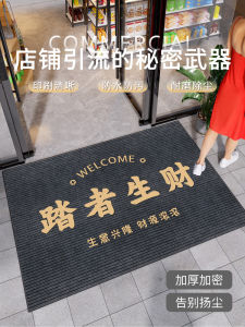 Modern Chinese Style Entrance Mat Anti-Slip Commercial Shop Door Mat Long Rectangle Home Carpet Dustproof Wear Resistant