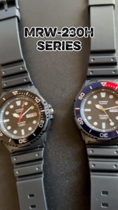 Casio Original MRW-230H Series Jam Tangan Pria Analog Rotary Bezel Tahan Air Bergaransi