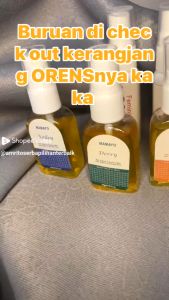 Dapat 5 Botol DALAM POUNCH Parfum Hair & Body Fragrance Mist MAMAYO 30mL with Vitamin E saripati lidah buaya yang memperkaya rambut agar lebat BPOM