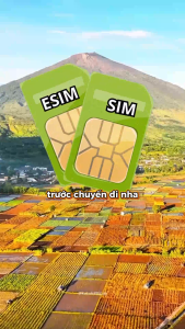 eSIM Du Lịch Indonesia – Lướt Mạng 4G/5G Tốc Độ Cao Không Lo Roaming | FREESHIP - CHƯA KÍCH HOẠT