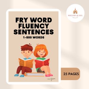FRY WORD FLUENCY SENTENCES