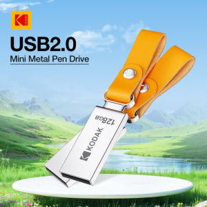 Kodak | KODAK K122 Mini Metal USB 2.0 Flash Drive 32GB 64GB 128GB Pen Drive Plug & Play Small Compact Thumb Drive for Laptop PC Car