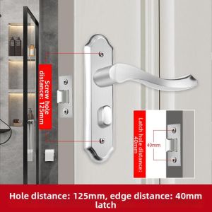 Universal Home Bathroom Door Lock Stainless Steel