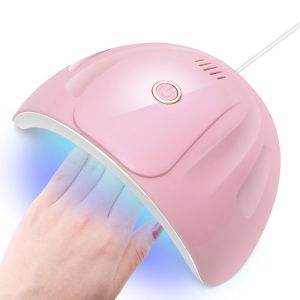 LINMANDA 54W เครื่องเป่าเล็บ UV Light สําหรับเล็บดวงตาโคมไฟสําหรับเจลเล็บเจลเล็บ Curing เครื่องเป่า Home Salon เครื่องมือ