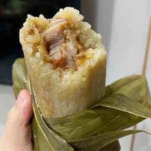 Freshly Made Handcrafted Meat and Bean Paste Zongzi