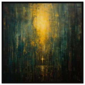 Tranh trừu tượng sơn dầu. Tranh treo tường tranh dán tường Canvas. CGI-283