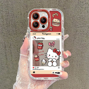 Kitty Cat Design Silicone Phone Case for Apple 15Promax Womens Style Transparent Anti-Fall Protection Soft Shell Compatible