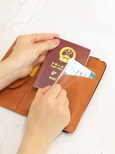 กระเป๋าใส่หนังสือเดินทาง RFID พกพาที่ใส่หนังสือเดินทาง T32