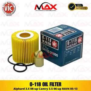 O-118 Vic Oil Filter Element Type Alphard 3.5 08-up Camry 3.5 06-up RAV4 05-13