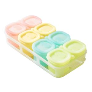 PLODON | Baby Food Storage Box Meat Puree Preservation Silicone Steaming Freezing Ice Trays