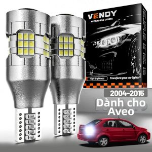 Bộ 2 Đèn LED Ngược Ánh Sáng Cho Xe Chevrolet Aveo 2004-2015 Trắng 6000K Đèn Dự Phòng 12V/24V Độ Sáng Cao Phụ Kiện Xe Hơi