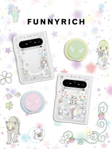 FUNNY RICH | Strawberry Sugar Girl Style New Shockproof Lovely Collectible Full Edge Magnetic Phone Case