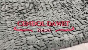 Cod / Keset cendol microfiber 3 pcs / Keset cendol doff ukuran 60 cm x 40 cm / Keset cendol doff microfiber varian warna keset antislip