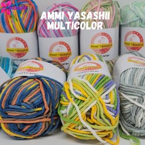 Benang Rajut Yasashii Multicolor Korin 6 Ply 50gr: Pengenalan & Panduan