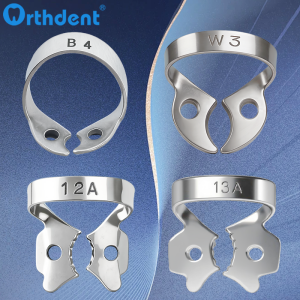 1Pc Dental Rubber Dam Clamps Stainless Steel Endodontic Restorative Barrier Clips Holder Orthodontic Dentistry Lab Instruments