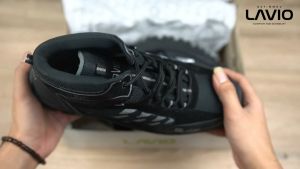 Sepatu Safety Pria Ujung Besi OriginaI Lavio Axel Untuk Kerja Proyek Lapangan 36 37 38 39 40 41 42 43 44 45 46