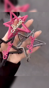 Star Hollow Hairpin - Elegant MetalClip Grips Shark Clip Hairpin for Women and Girls