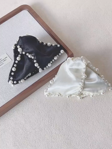 Jedai Mutiara Model Onigiri Jumbo Ala Vintage Aesthetic Jepitan Rambut Wanita Jumbo Korean Style