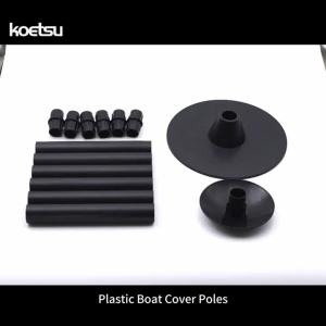 KOETSU 1Pcs Boat Cover Support Pole Adjustable Height from 12" to 54" 6-Stage Extension ABS
