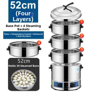 YANXING | Multifunctional Large Capacity Steam Cooker 3 Layers