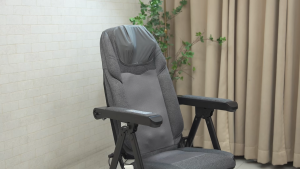 EUROO EHW-901FCM-R Foldable Chair Massager with Shiatsu and Vibration Massage