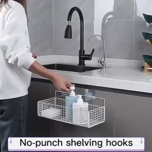 { NY ACC } Tempelan Dinding Super Kuat Hook Rak Sudut / Tempelan Kait Rak Super Kuat