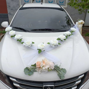 Personalized Creative Wedding Car Head Decoration Set