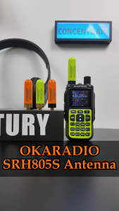 Baofeng  SRH805S Walkie Talkie Antenna Two-Way Radio Whip Signal Enhance SMA-Female For Baofeng Radio Ready