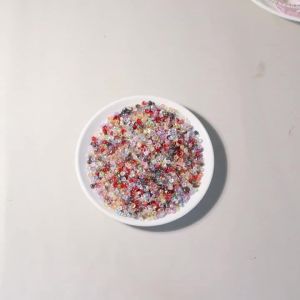 Túi 50g Hạt Hoa Acrylic Nhiều Màu 5 Cánh Dùng Làm Trang Sức Tự Làm - Vòng Tay Dây Chuyền Móc Khóa Phụ Kiện
